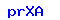The Letter: p
Followed by The Letter: r
Followed by The Letter: X
Followed by The Letter: A
