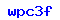 The Letter: w
Followed by The Letter: p
Followed by The Letter: c
Followed by The Number: 3
Followed by The Letter: f
